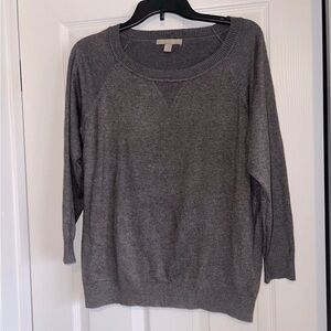 Woman’s Gray One A 1X Sweater